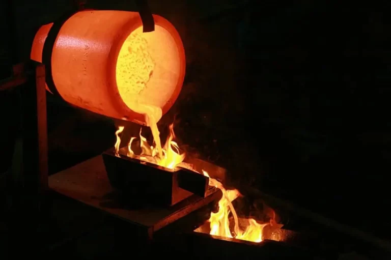 induciton melting gold